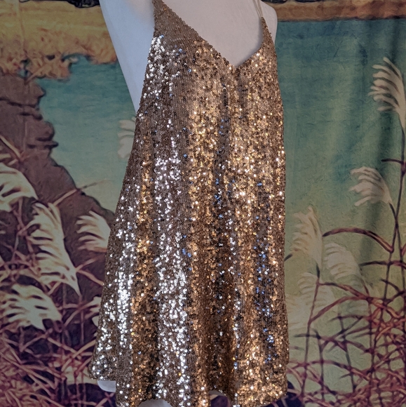 Free People New Years Eve Sparkler Dress - Picture 4 of 10